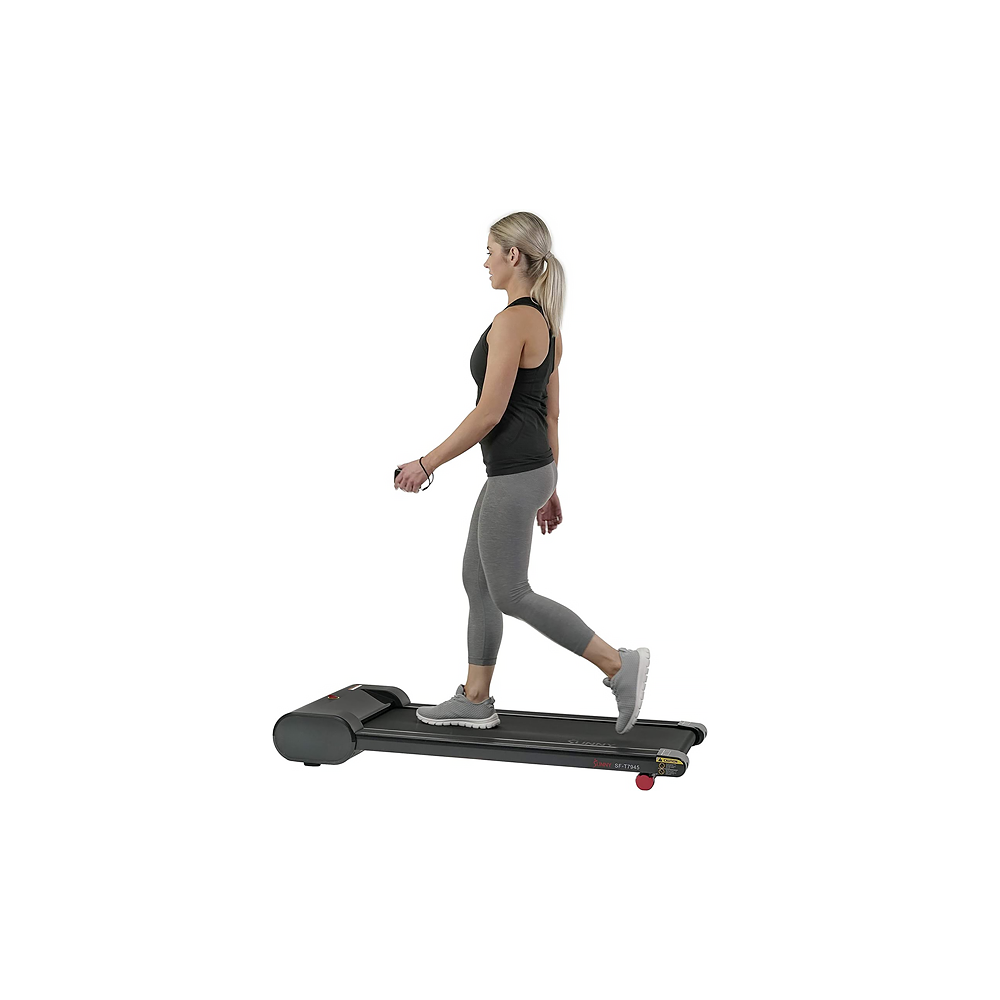 Slim walking treadmill for health and fitness